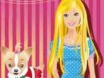 Barbie y su pequeño Perro