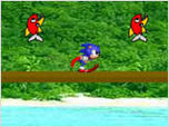 Sonic in Angel Island